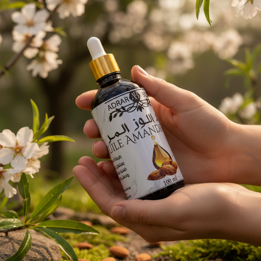 زيت اللوز المر