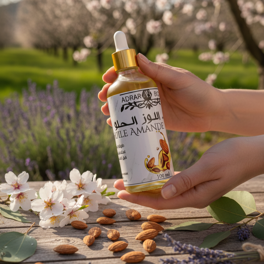 زيت اللوز الحلو