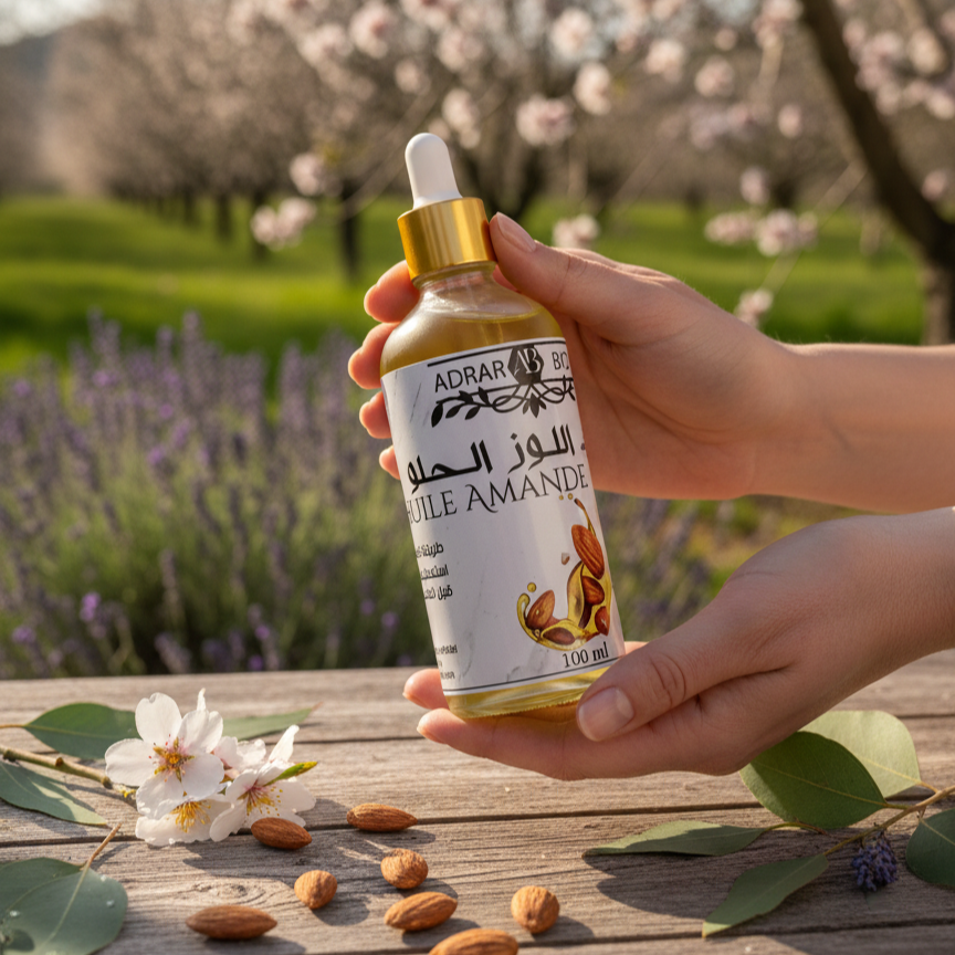 زيت اللوز الحلو